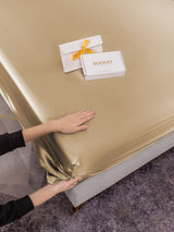 [Beige] SilkSilky-IT 19Momme Lenzuoli 007