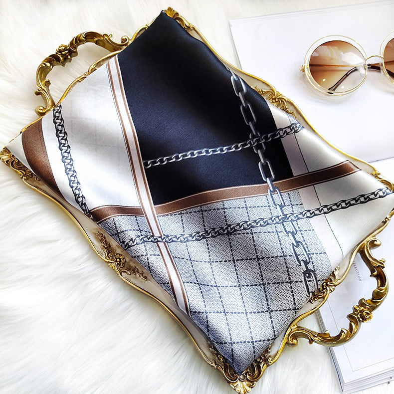 [P021] SilkSilky-IT Seta pura Scarf 002,