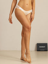 [Bianco] SilkSilky-IT Mutandine da donna 007