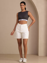 [Grigio] SilkSilky-IT Sleeveless Crew Neck Cami 007