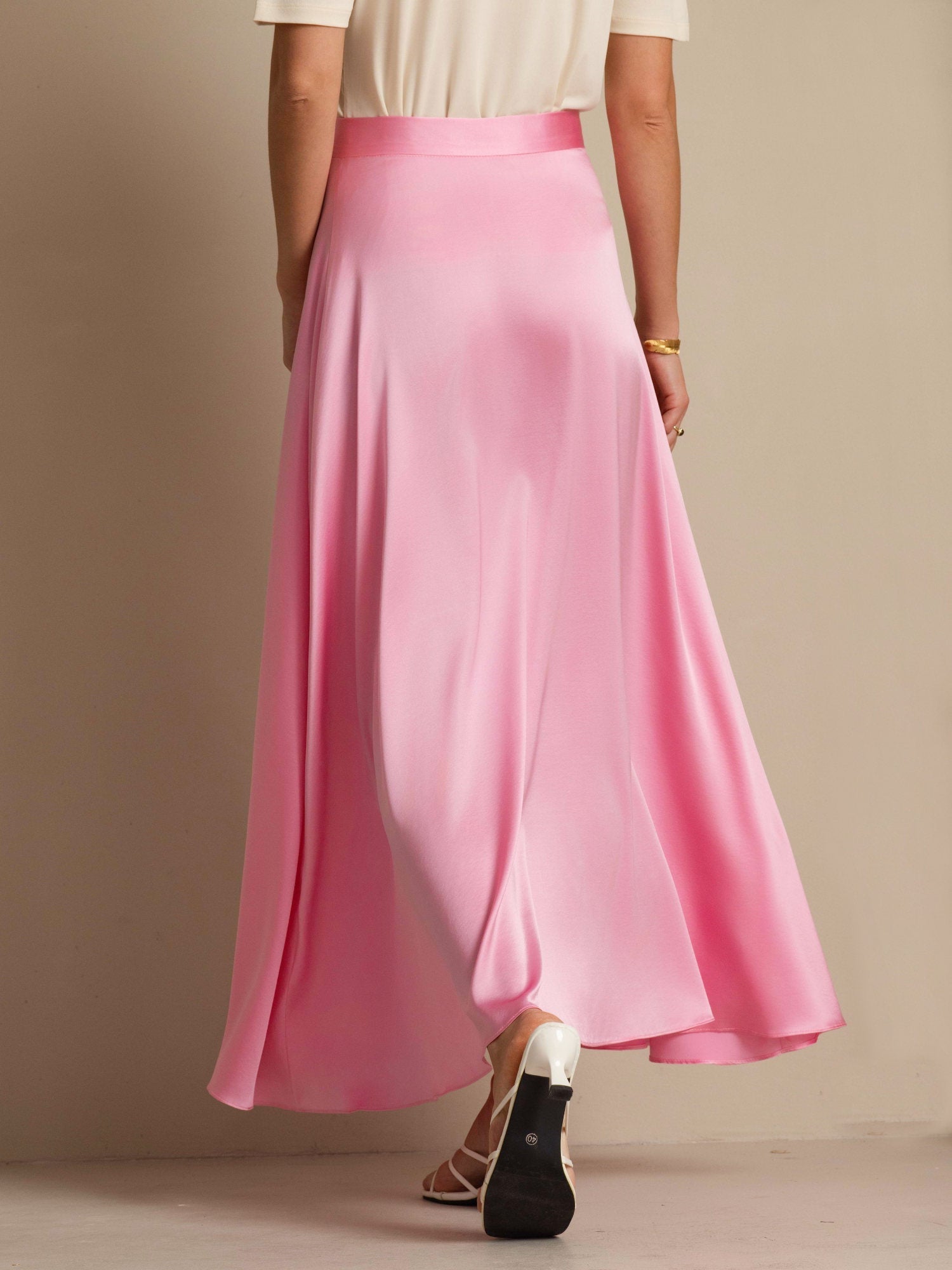 [Rosa Sachet] SilkSilky-IT 19Momme Gonna 004