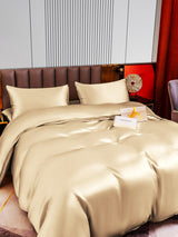 [Beige] SilkSilky-IT 22Momme Seta pura Bedding Set 006,