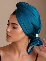 [Verde Acqua] SilkSilky-IT Turbante Per Capelli 004