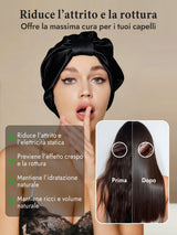 [Nero] SilkSilky-IT Cuffia di seta 003