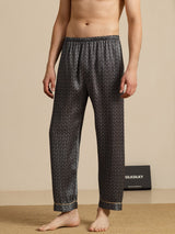 [Ginkgo Nero] SilkSilky-IT Mens Sleep Bottoms 001