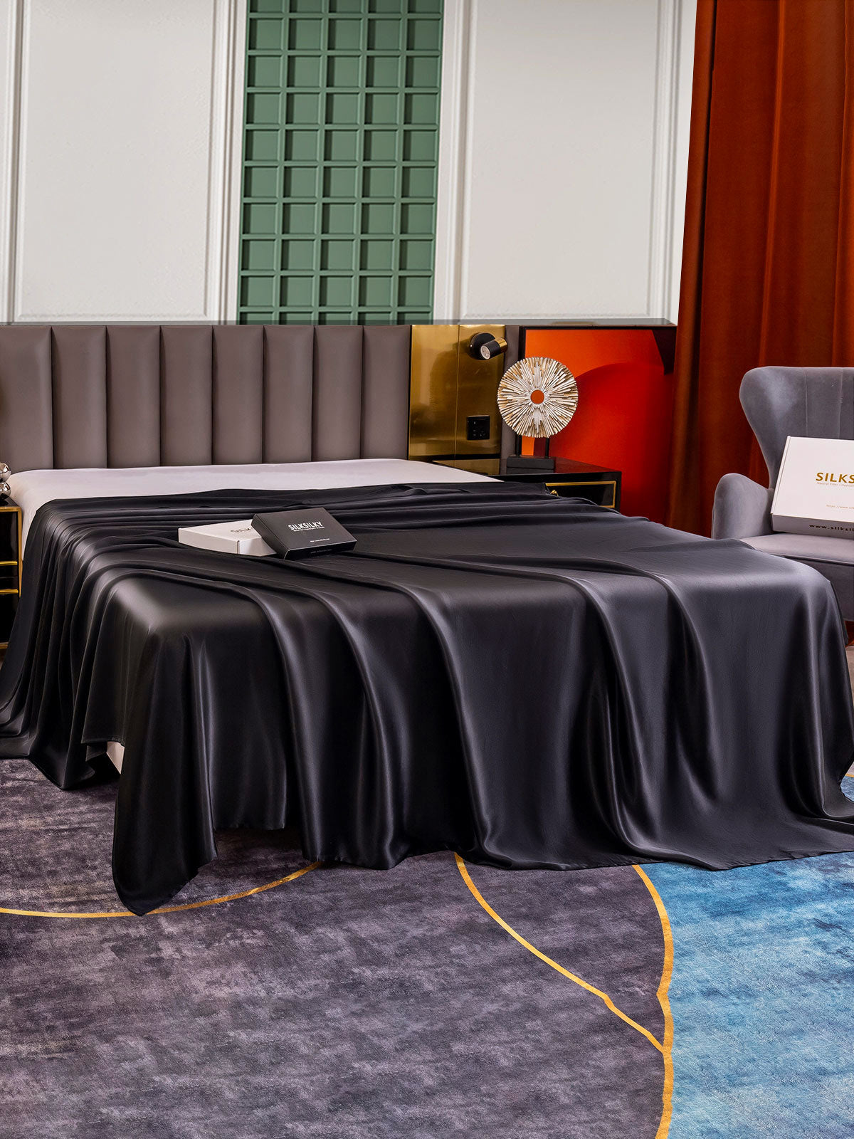 [Nero] SilkSilky-IT 25Momme Seta pura Sheet 003