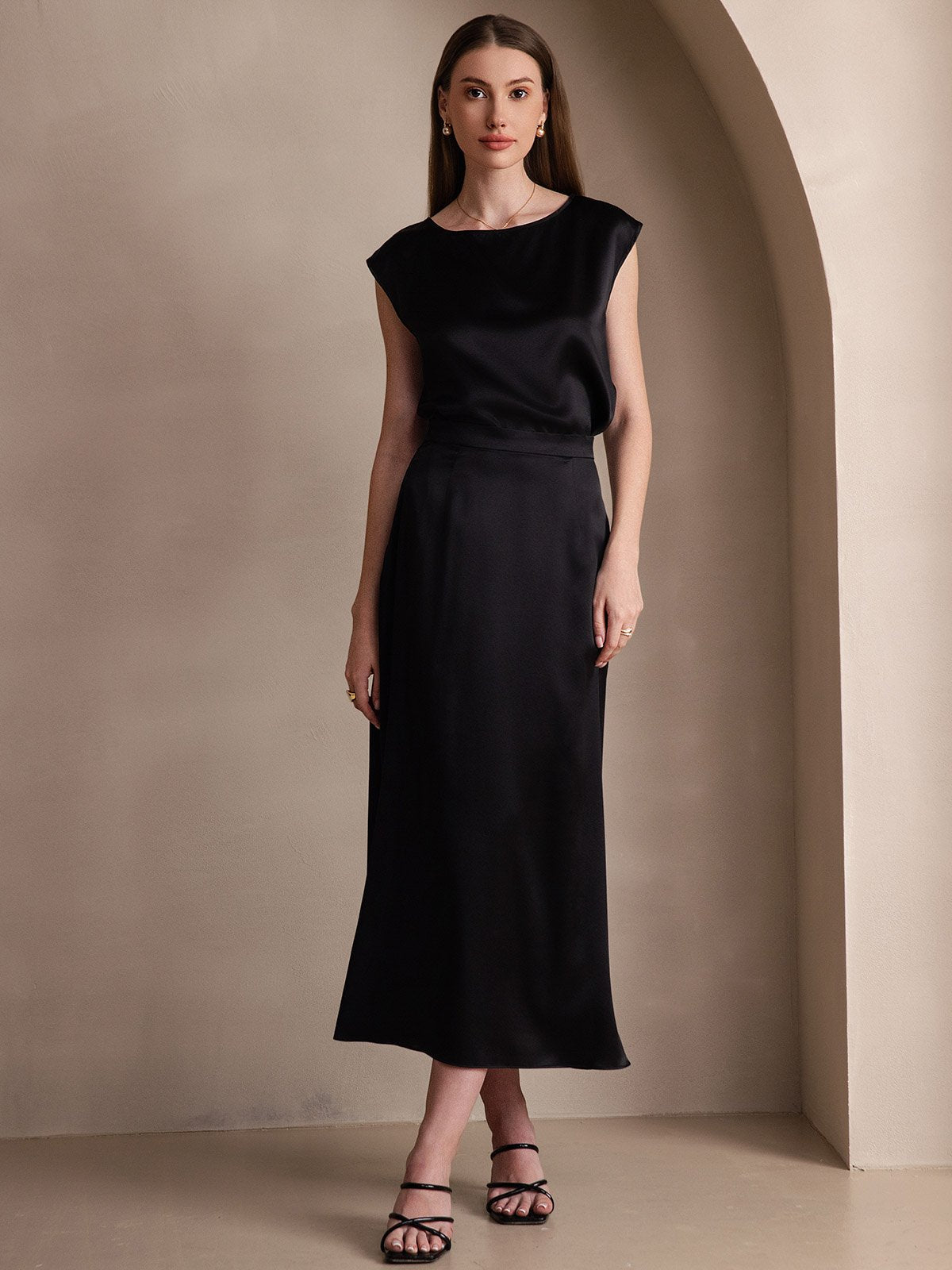 [Nero] SilkSilky-IT 19Momme Seta Skirt 005