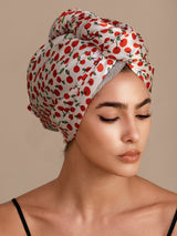 [Ciliegia] SilkSilky-IT Turbante Per Capelli 003