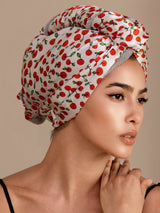 [Ciliegia] SilkSilky-IT Turbante Per Capelli 001