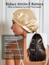 [Champagne] SilkSilky-IT Cuffia di seta 004
