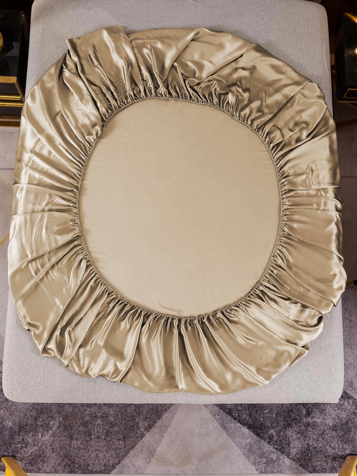 [Beige] SilkSilky-IT 19Momme Sheet 003