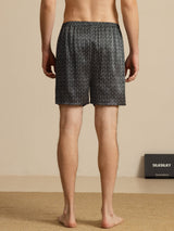 [Ginkgo Nero] SilkSilky-IT Mens Sleep Bottoms 002