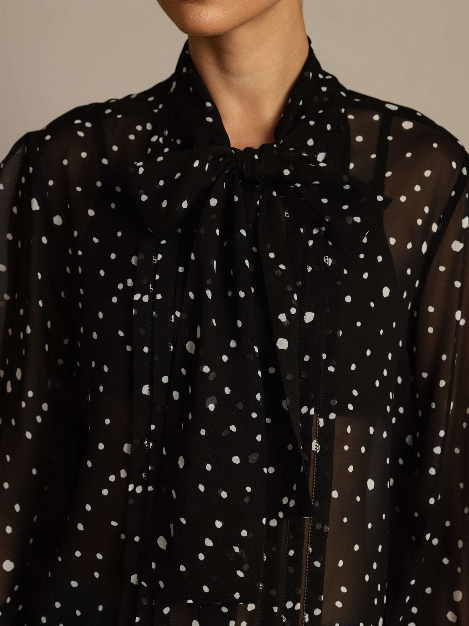 [Pois] SilkSilky-IT Seta pura Womens Shirt 004