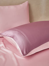 [MalvaPallido+RosaChiaro] SilkSilky-IT 22Momme Set di biancheria da letto 003