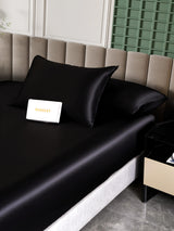 [Nero] SilkSilky-IT 25Momme Set di biancheria da letto 006