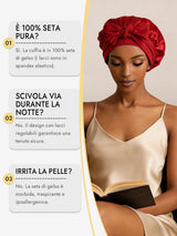 [Vino] SilkSilky-IT Cuffia di seta 006