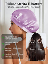 [Lavanda] SilkSilky-IT Cuffia di seta 004