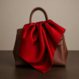 [Rosso] SilkSilky-IT Sciarpa 002