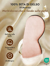 [Rosa] SilkSilky-IT Mascherina da Notte 003