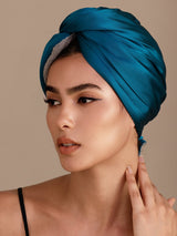 [Verde Acqua] SilkSilky-IT Turbante Per Capelli 003