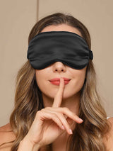 [Nero] SilkSilky-IT Mascherina da Notte 001