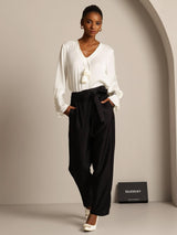 [Nero] SilkSilky-IT 32Momme Seta Womens Pants 003