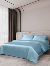 [Azzurro] SilkSilky-IT 19Momme Set di biancheria da letto 002