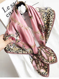 SilkSilky IT Seta pura Scarf Rosa 003