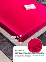 [Vino] SilkSilky-IT 25Momme Set di biancheria da letto 004