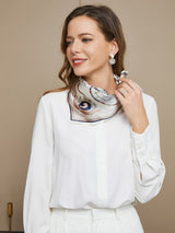 [P043] SilkSilky-IT Seta pura Scarf 005,