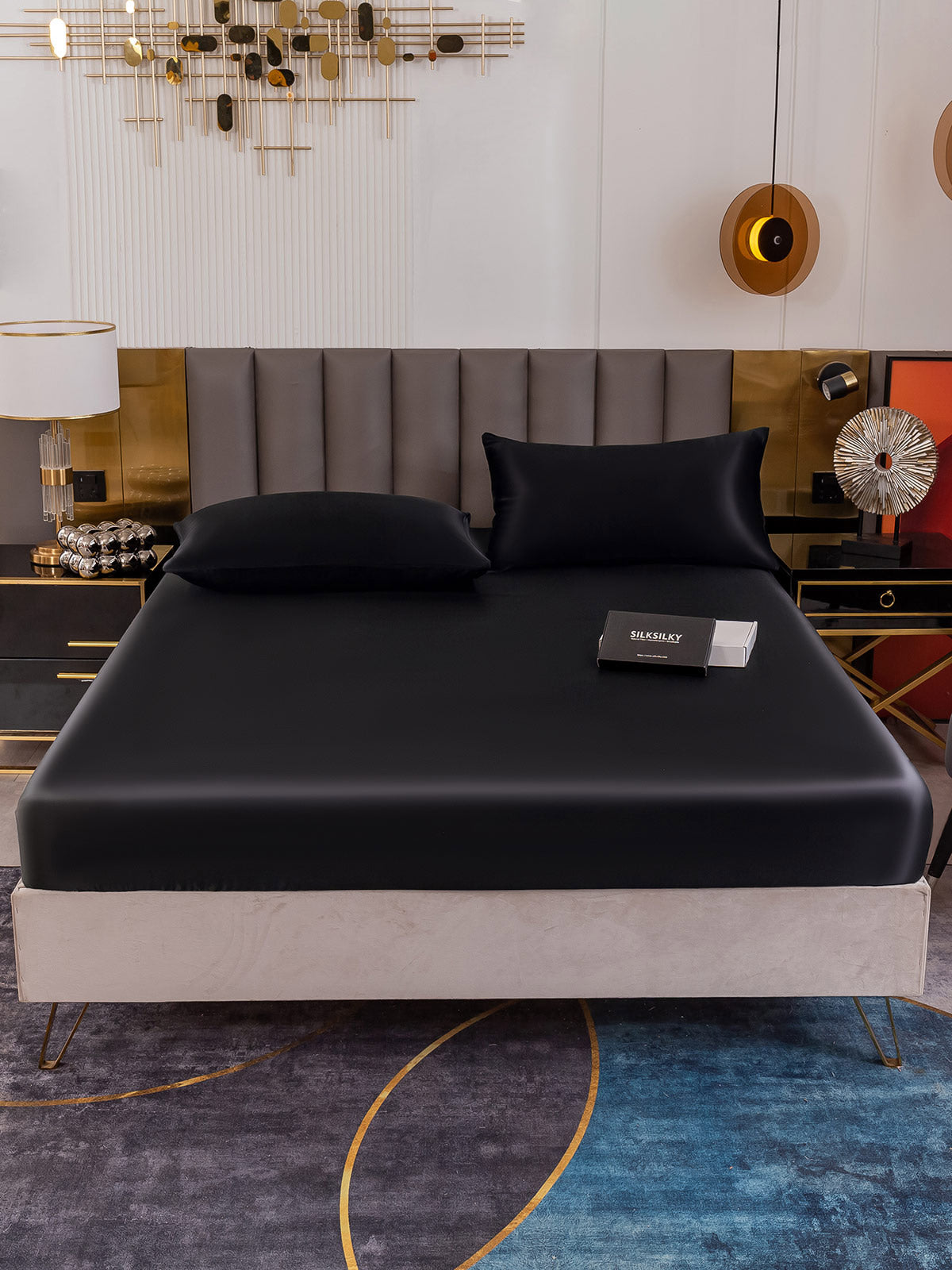 [Nero] SilkSilky-IT 19Momme Seta pura Bedding Set 002