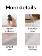[Bianco] SilkSilky-IT Sacchetto per il Bucato 002