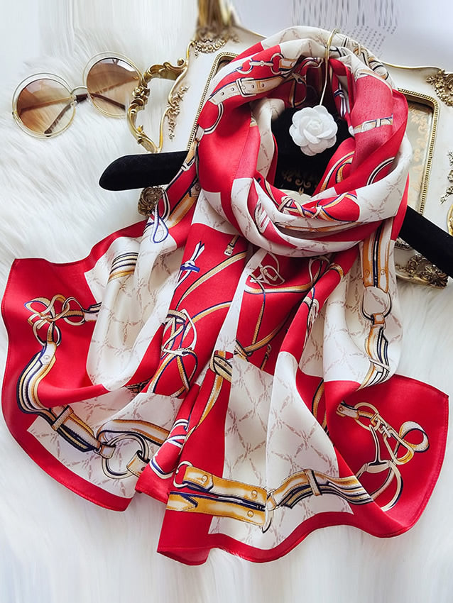 [P022] SilkSilky-IT Seta pura Scarf 001,