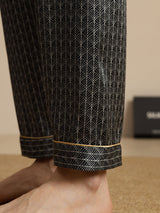 [Ginkgo Nero] SilkSilky-IT Mens Sleep Bottoms 004
