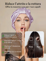 [Lavanda] SilkSilky-IT Cuffia di seta 003