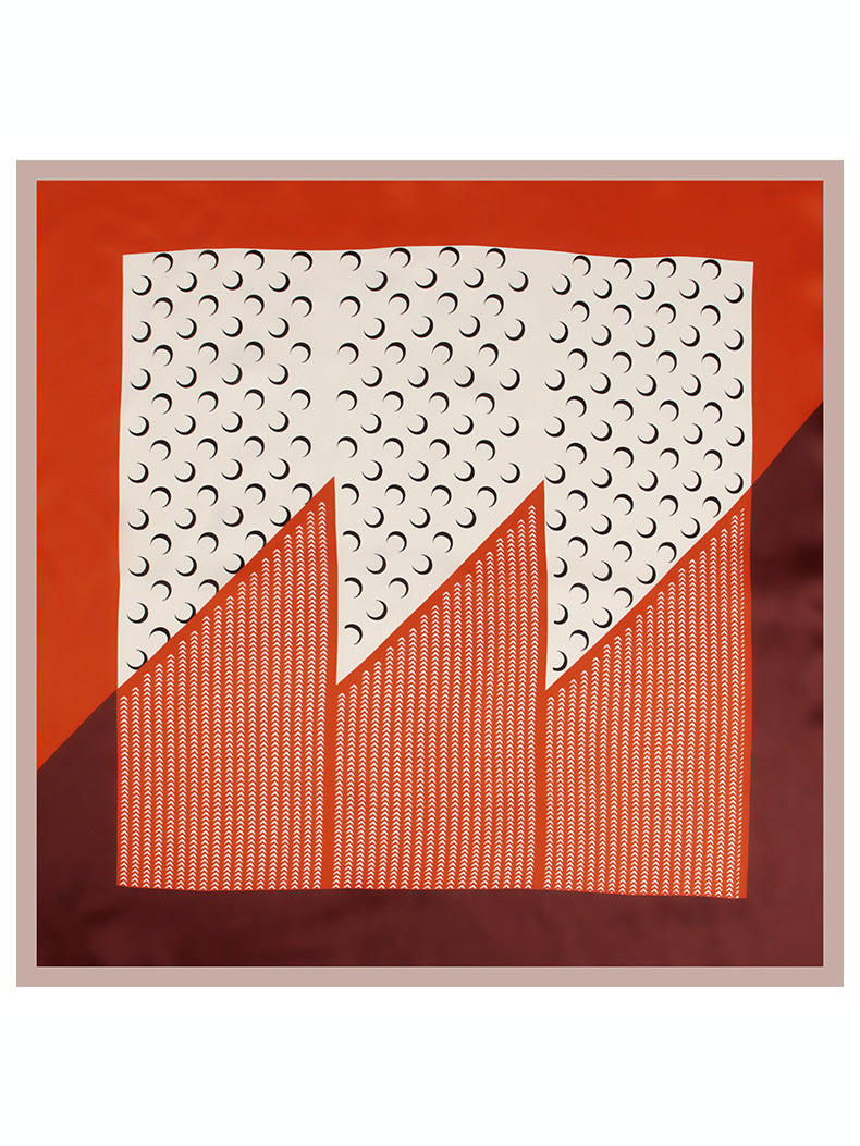 [P034] SilkSilky-IT Seta pura Scarf 001,