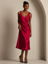 [Vino] SilkSilky-IT Sleeveless Vestiti da donna 003