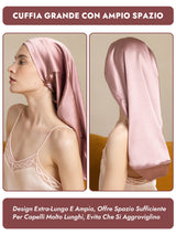 [Malva Pallido] SilkSilky-IT Cuffia di seta 003