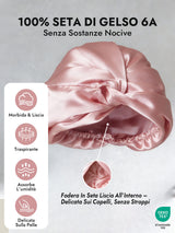 [Rosa] SilkSilky-IT Cuffia di seta 003