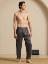 [Ginkgo Nero] SilkSilky-IT Mens Sleep Bottoms 005