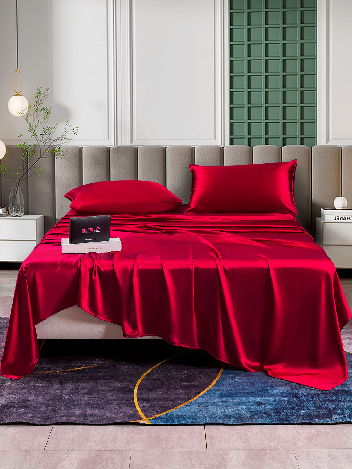 [Vino] SilkSilky-IT 25Momme Seta pura Bedding Set 002