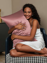 [Malva Pallido] SilkSilky-IT 19Momme Seta pura Pillowcase 002