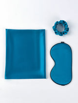 [Verde Acqua] SilkSilky-IT 19Momme Seta pura Pillowcase Set 003