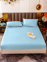 [Azzurro] SilkSilky-IT 19Momme Set di biancheria da letto 002