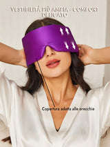 [Viola] SilkSilky-IT Mascherina da Notte 005