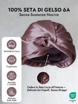 [Malva Pallido] SilkSilky-IT Cuffia di seta 003