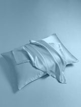 [Azzurro] SilkSilky-IT 19Momme Set di biancheria da letto 006