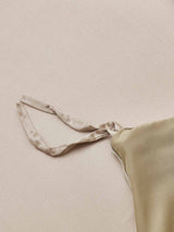 [Beige+Cachi] SilkSilky-IT 19Momme Set di biancheria da letto 007