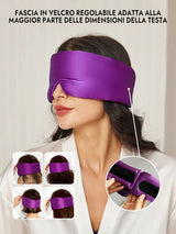 [Viola] SilkSilky-IT Mascherina da Notte 004