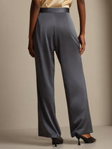 [Grigio Scuro] SilkSilky-IT Pantaloni da donna 002